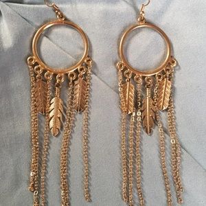 Dream catcher earrings